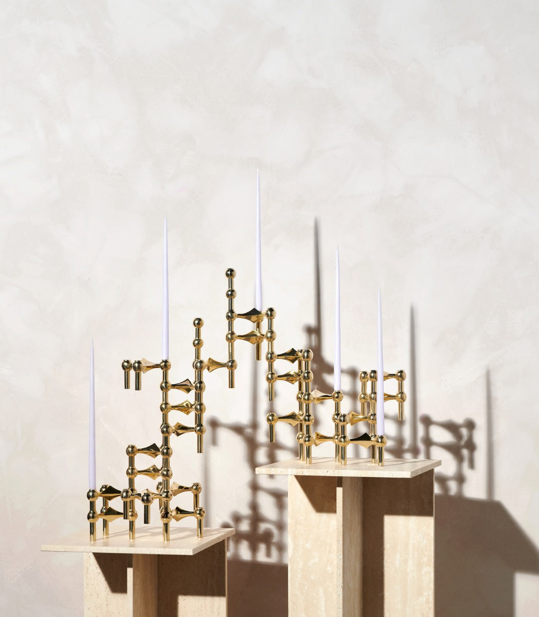 Kertelys, hvid - 6 stk.